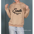 Printed Hoodies with Two Brown Colors